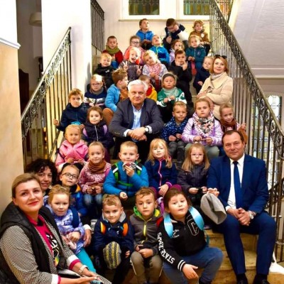 „Kolejką po Wrześni” – wycieczka klas 0a i 0b