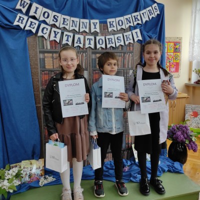 XXII Wiosenny Konkurs Recytatorski Poezji Dziecięcej 