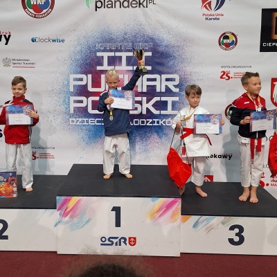 Franek na podium