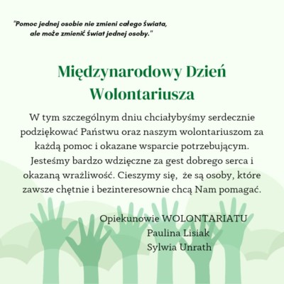 Dzień Wolontariusza 