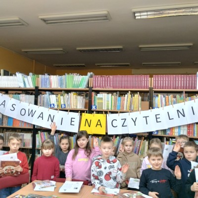 Pasowanie na czytelnika 